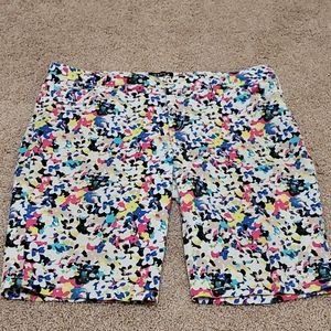 Jessica multi-colored Capri